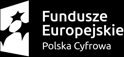 Logo Funduszy Europejskich Polska Cyfrowa